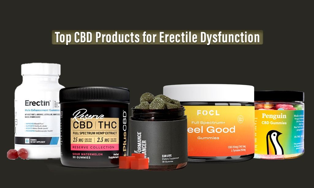 Top CBD Products for Erectile Dysfunction